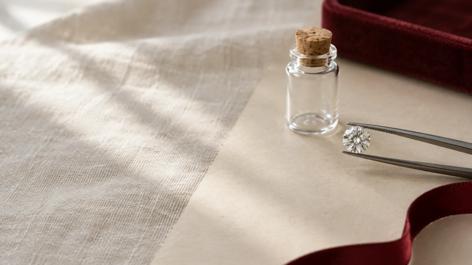 Diamond stud, huggie, hoop and drop earrings arranged for everyday wear