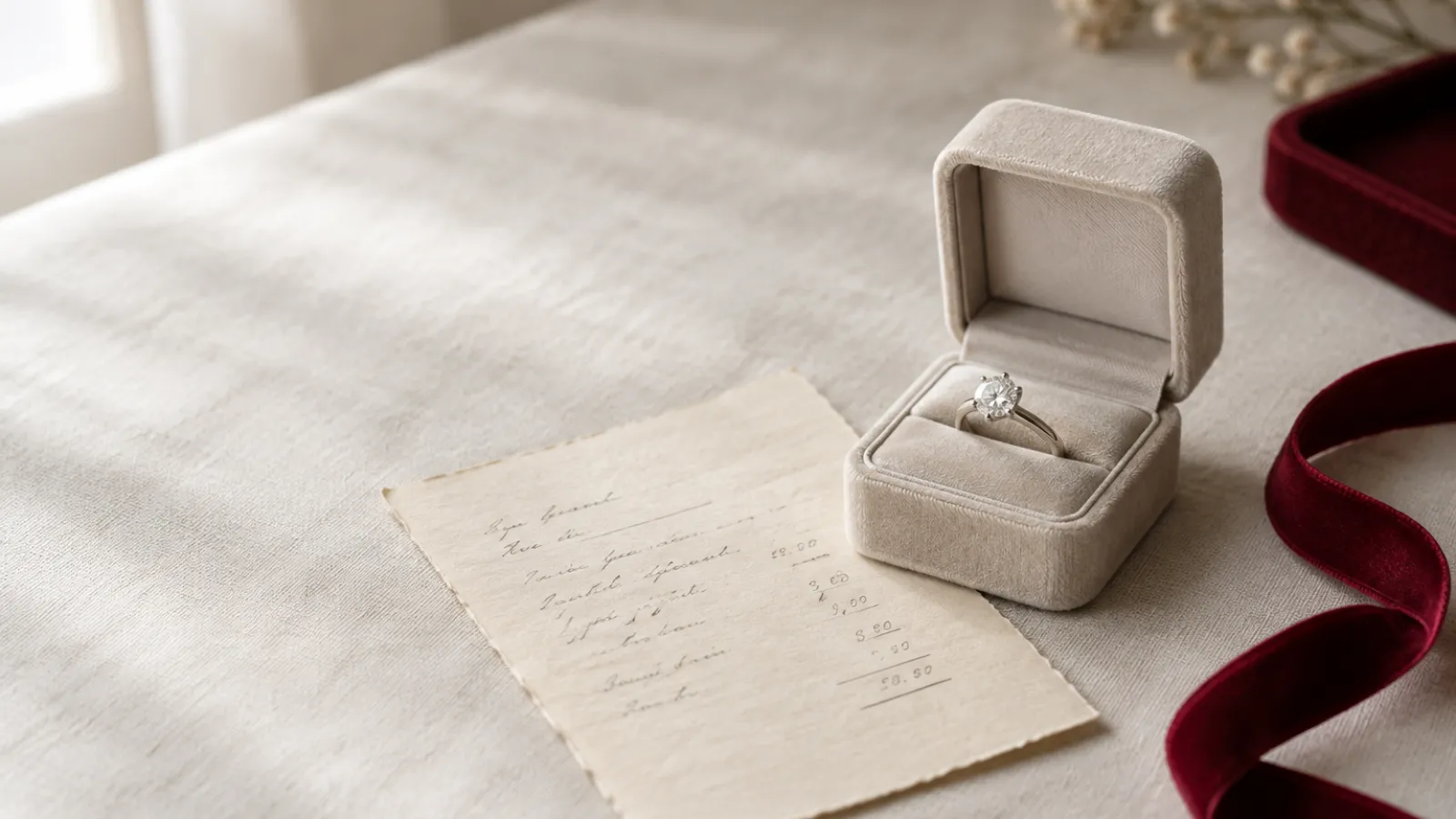 Elongated cushion cut diamond with a rectangular outline and rounded corners