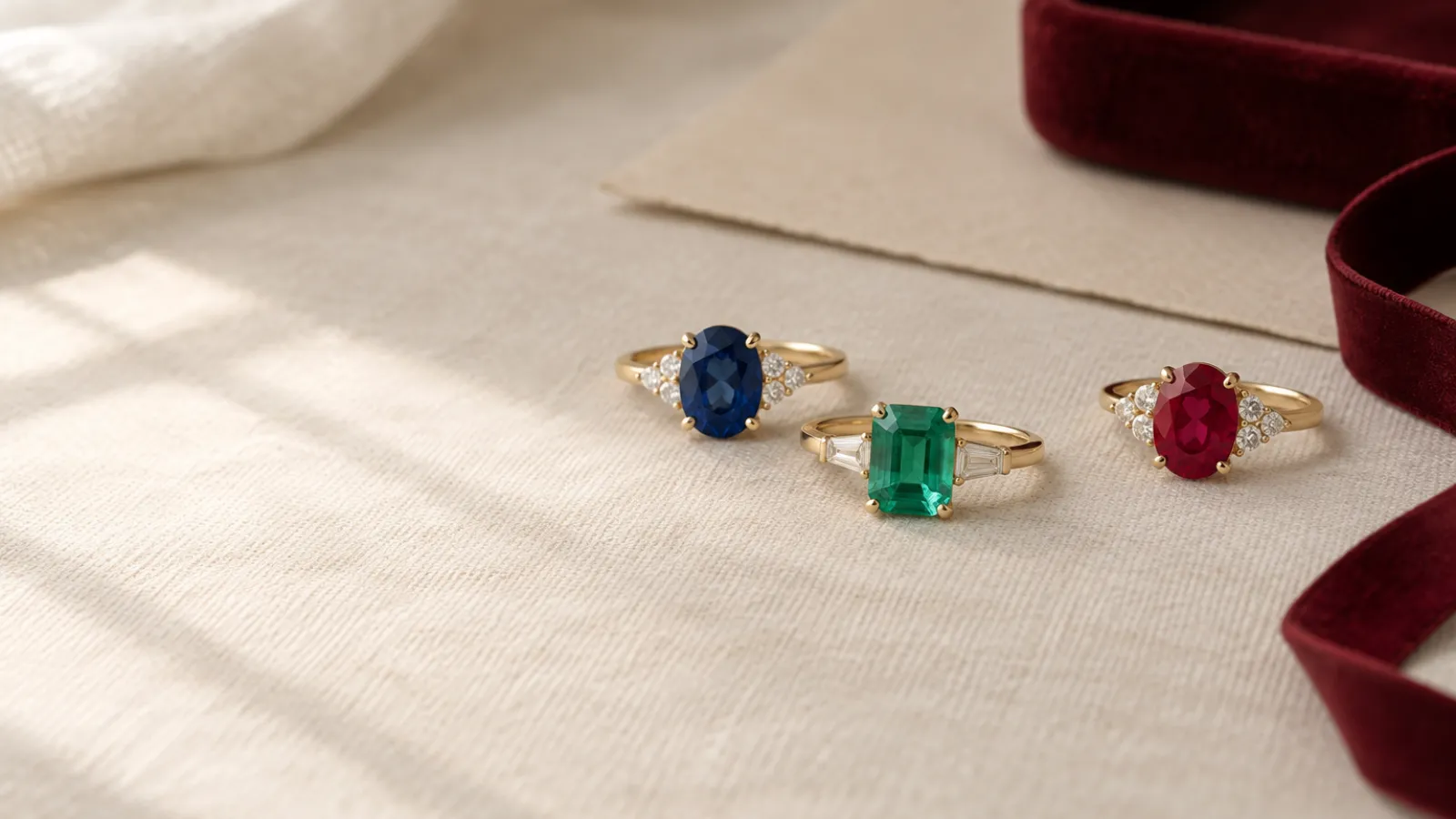 Emerald cut diamond with rectangular step-cut facets and cropped corners