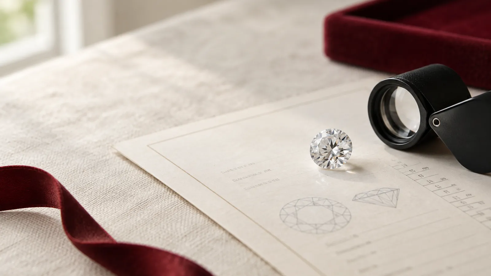 Ethically sourced natural, lab-grown and antique diamonds compared by certification and origin evidence