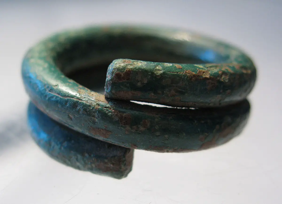 Ancient Roman Iron Ring. 