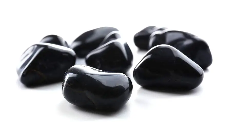 Vintage Onyx Jewelry - black onyx stone