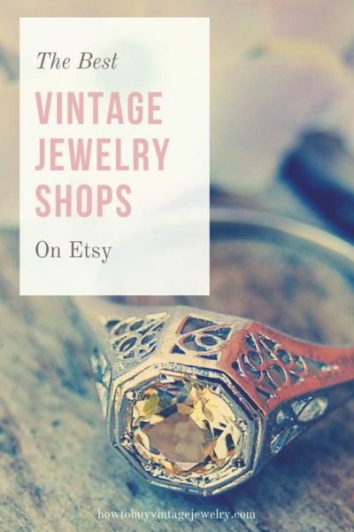 The Best Vintage Jewelry Shops on Etsy - How to Buy Vintage Jewelry