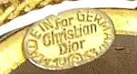 Christian Dior 1963 Dior marking