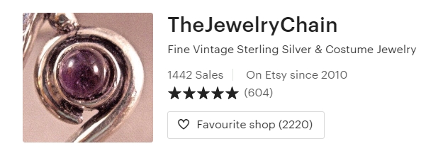 Fine Vintage Sterling Silver & Costume Jewelry by TheJewelryChain