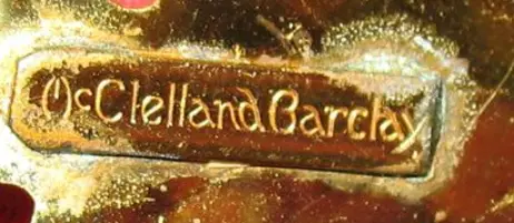 McClelland Barclay signature