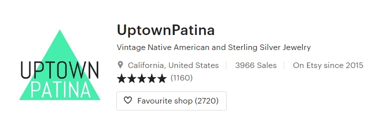 best Etsy shops for vintage Mexican jewelry - Vintage Native American and Sterling Silver by UptownPatina on Etsy