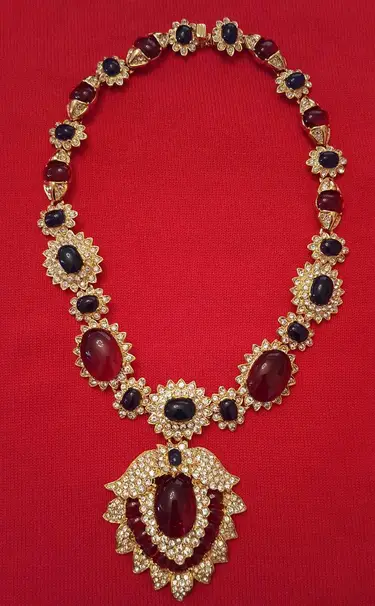 Authentic KENNETH JAY LANE Maharani Necklace from Polished Bones on Etsy