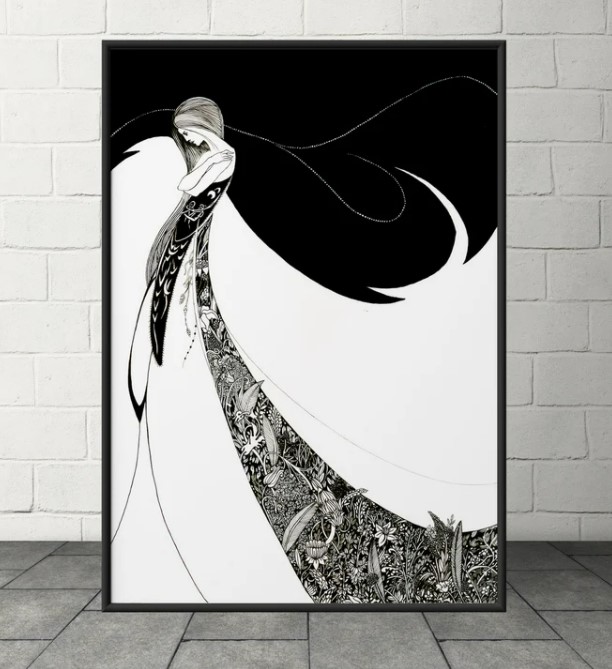 Aubrey Beardsley's Ballerina Print from DesignBuddies on Etsy
