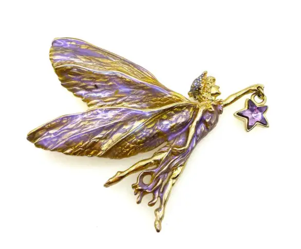 Kirks Folly Large 'astral' Fairy Brooch from BrambleAndLily on Etsy