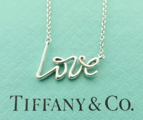 Tiffany & Co. Paloma Picasso Graffiti Love Pendant from BlondeeesTreasures on Etsy