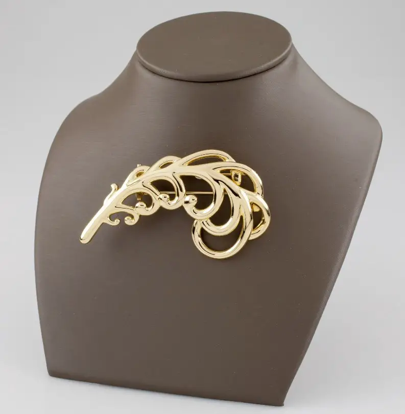 Yellow Gold Paloma Picasso Large Plume Brooch from eBay
