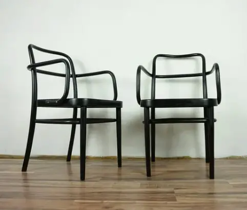 Thonet Armchairs Nr. A 64 F by Gustav Adolf Schneck from Mabodesign on Etsy