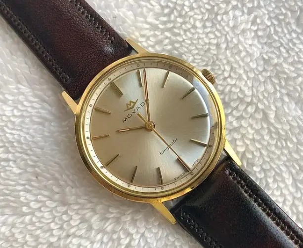 Vintage Movado Kingmatic Swiss Watch from VintageSwissWatches on Etsy