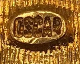 OSCAR oval jewelry mark
