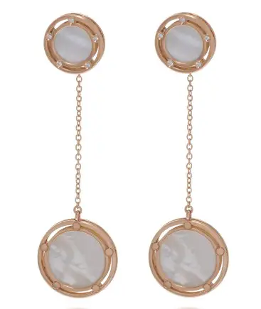 Damiani D.Side Mother of Pearl Earrings from Shopworn on eBay
