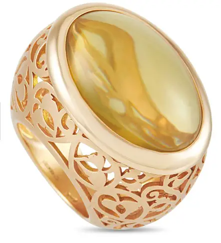Pomellato Arabesque Amber Ring from luxurybazaar on eBay