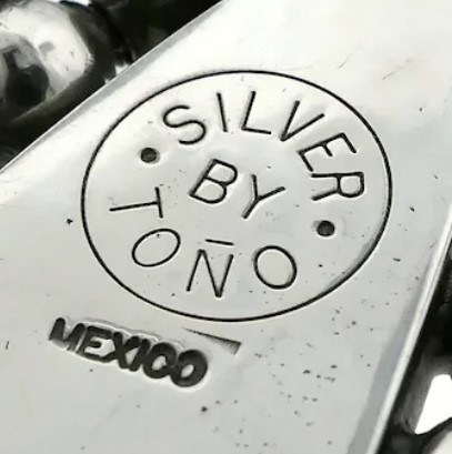 Silver by tono jewelry mark